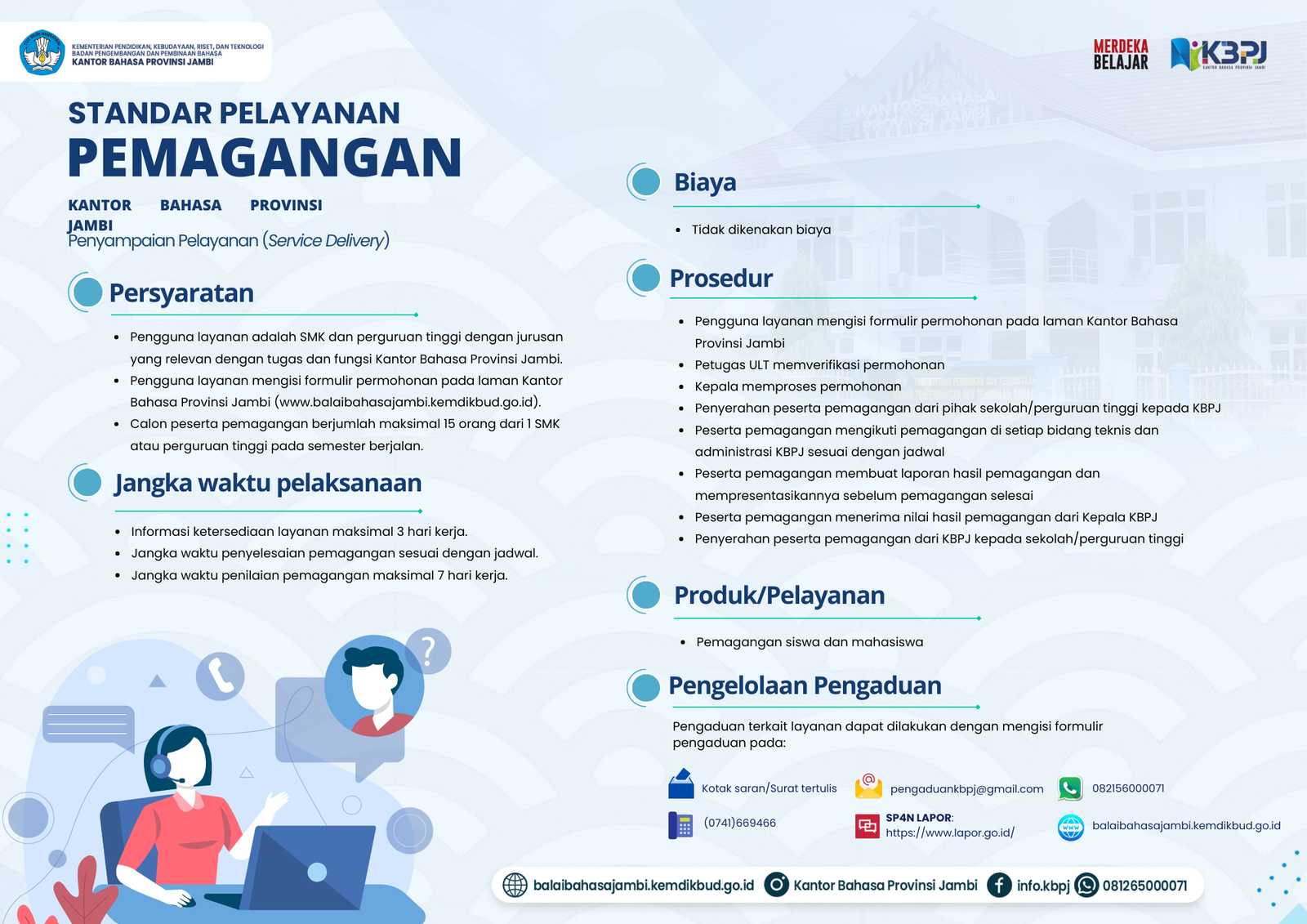Standar Pelayanan Pemagangan Bagian 1